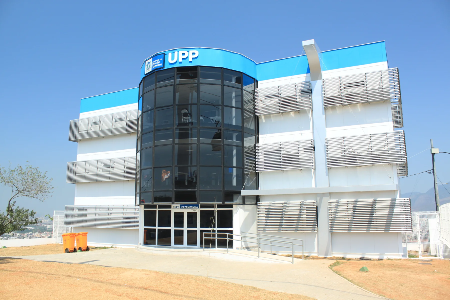 Edificação da Unidade de Polícia Pacificadora